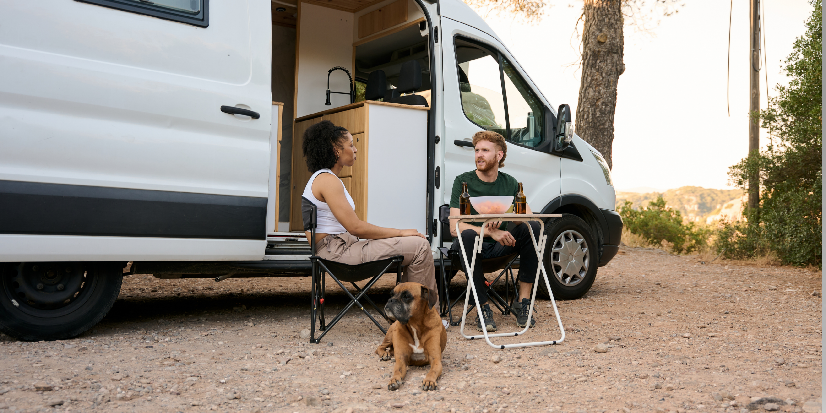 Voyager avec son chien en van : le protéger de la chaleur